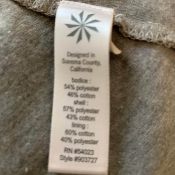 Athleta Dhara Burnout Dress Brown - Picture 4 of 4